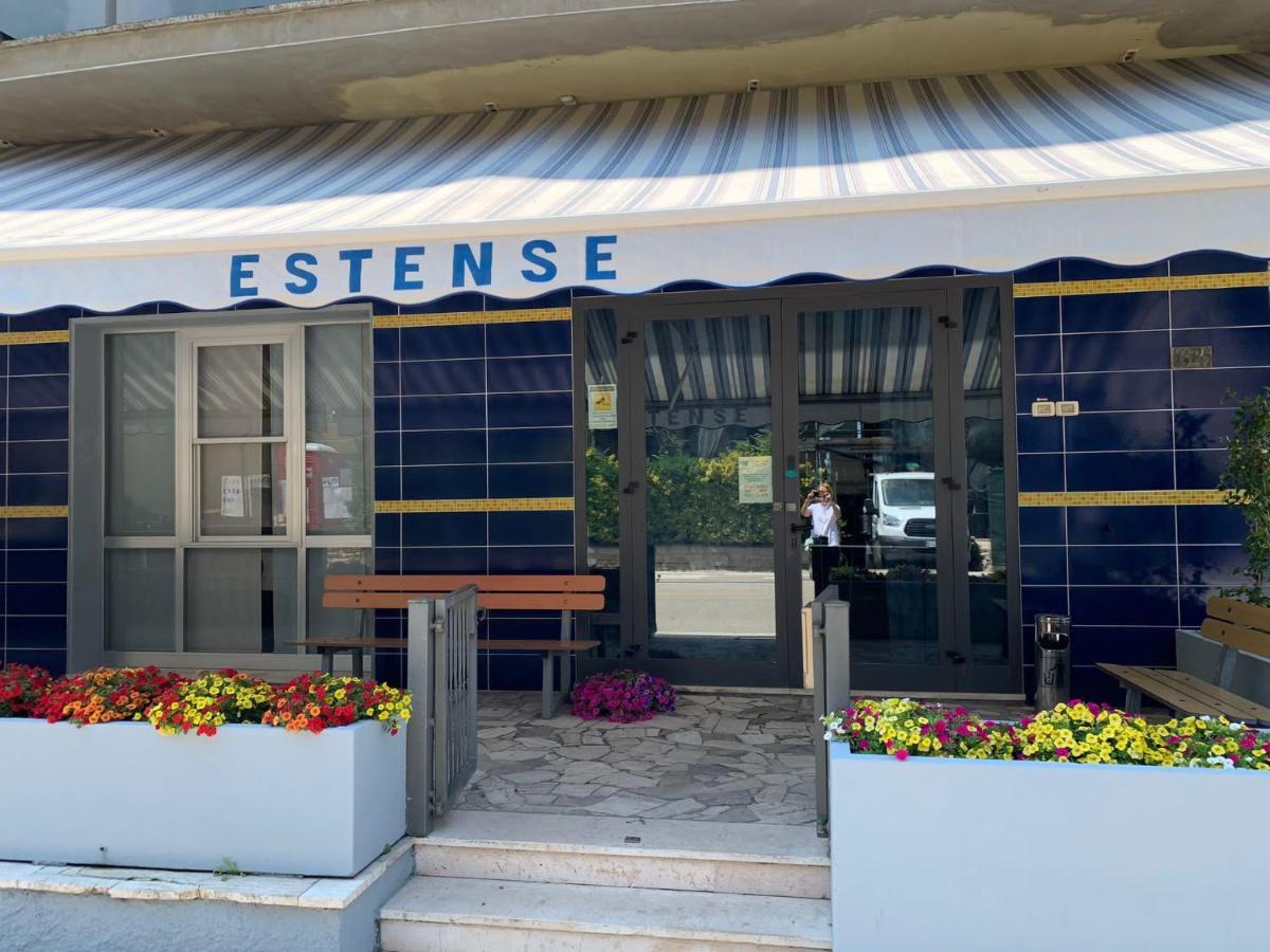 Hotel Estense Rimini Exterior foto
